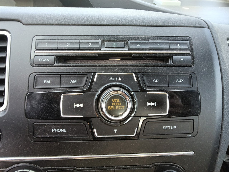 2013 2014 2015 Honda Civic Radio Stereo Audio Head Unit display and receiver without navigation LX