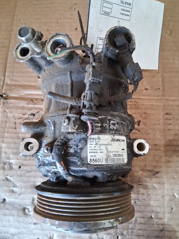 2016 2017 2018 Chevrolet Cruze AC Air Conditioning Compressor