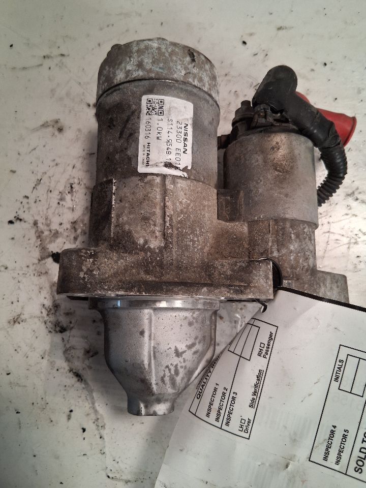 2012 thru 2019 Nissan Versa, Nissan Worldwide Micra Engine Starter Motor