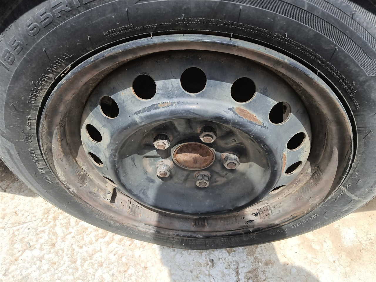 2002 thru 2006 Toyota Camry Wheel Rim 15x6 1 2 steel