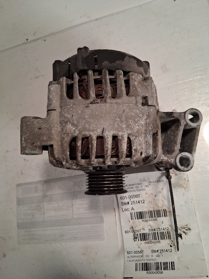 2011 thru 2019 Ford Fiesta Alternator Generator 1.6L without turbo