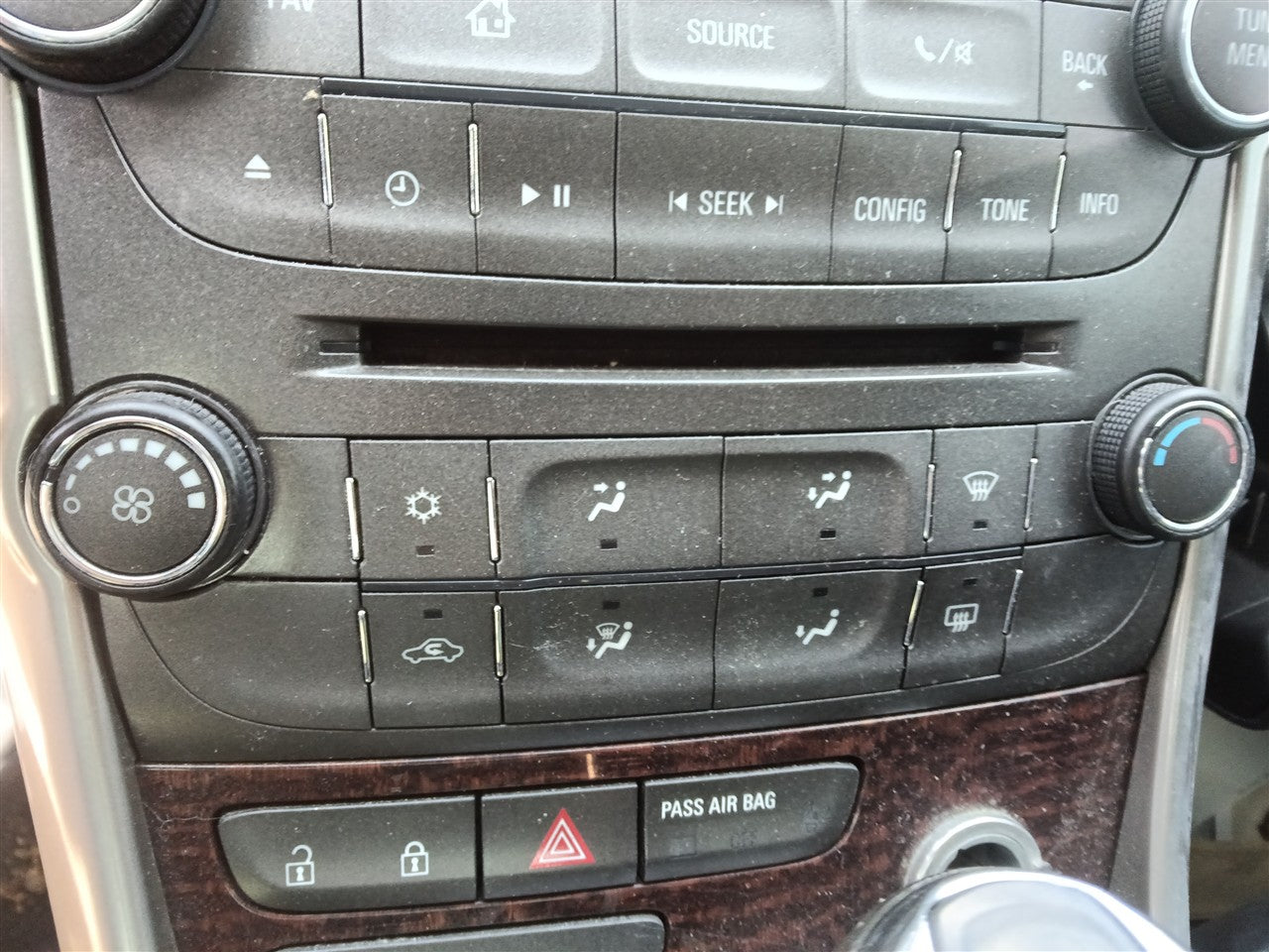 2013 Chevrolet Malibu AC Heater Temperature Climate Control Unit opt C67 Manual