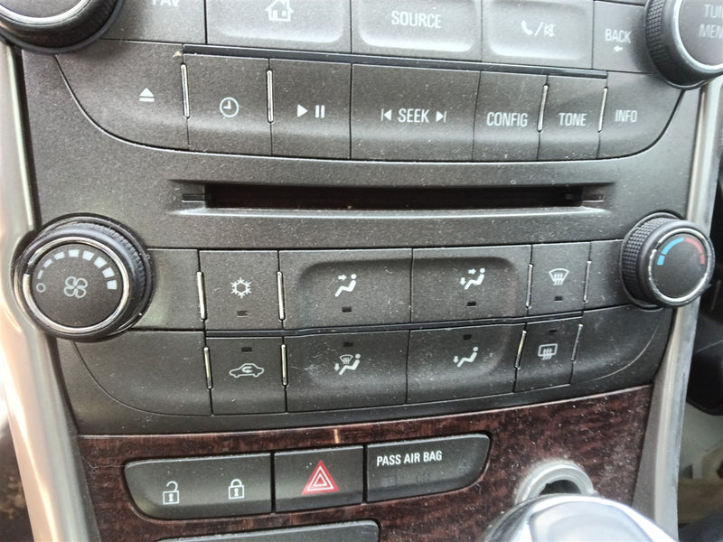 2013 Chevrolet Malibu AC Heater Temperature Climate Control Unit opt C67 Manual