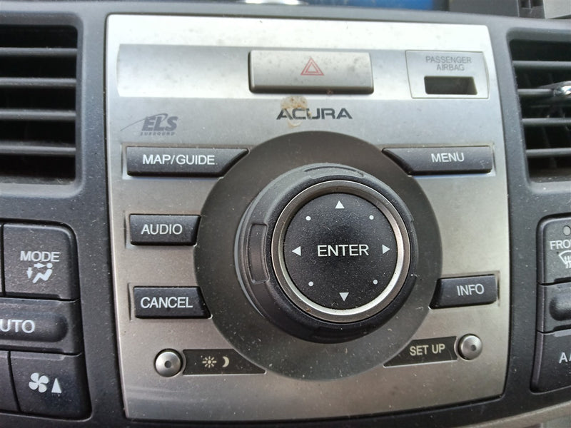 2010 2011 2012 Acura RDX Radio Stereo Audio Head Unit control assembly Technology navigation