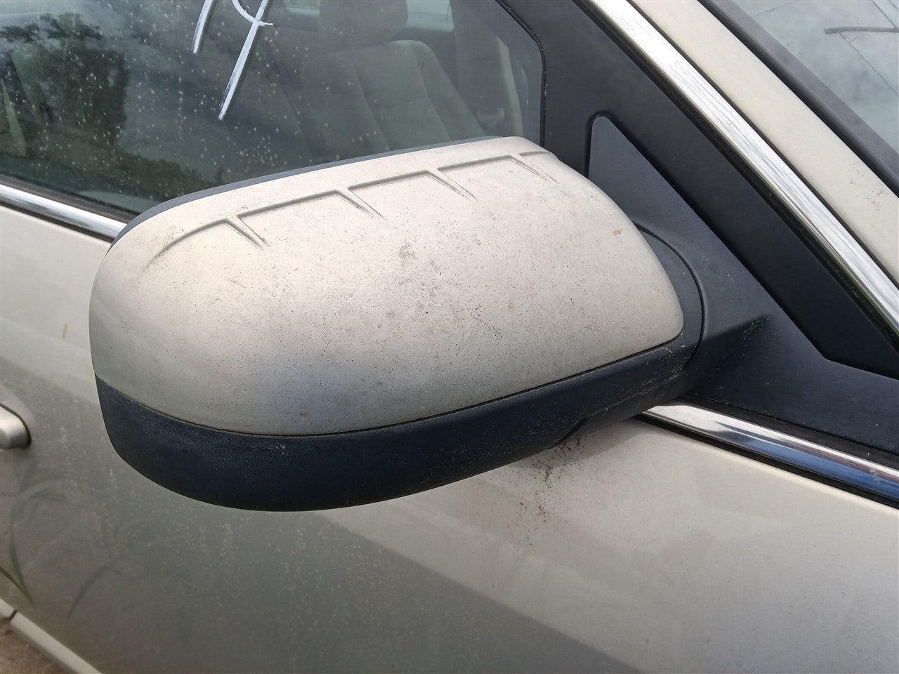 2008 2009 Ford Taurus, Mercury Sable Right Passenger Side View Door Mirror Power folding without puddle lamp heat R