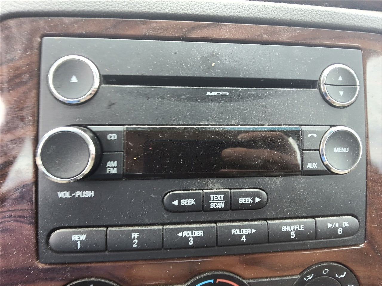 2008 2009 Ford Taurus, Mercury Sable Radio Stereo Audio Head Unit AM FM CD MP3 ID 8G1T18C869 BA