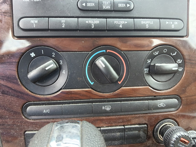 2008 2009 Ford Taurus, Ford Taurus X, Mercury Sable AC Heater Temperature Climate Control Unit