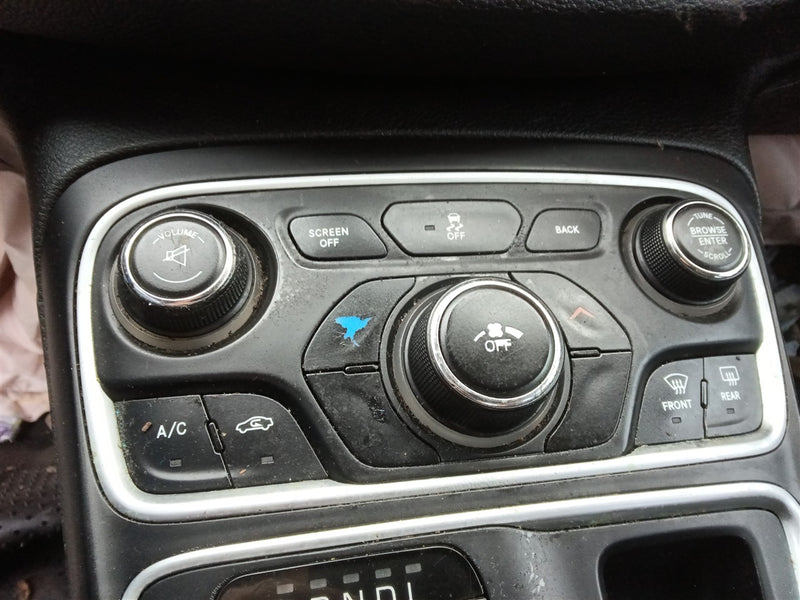 2015 2016 2017 Chrysler 200 AC Heater Temperature Climate Control Unit manual without hazard switch
