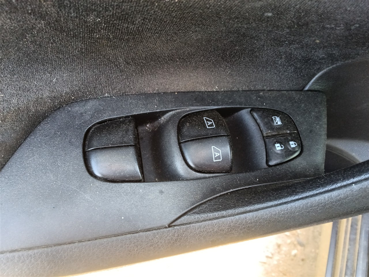 2013 thru 2018 Nissan Altima Driver Side Left Front Door Window Master Switch Driver s lock and