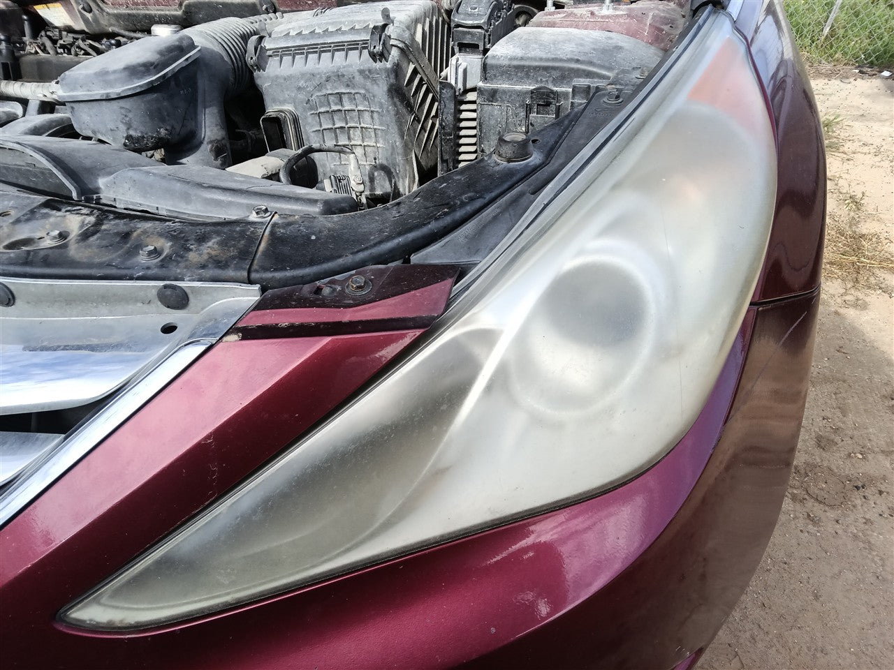 2011 2012 2013 2014 Hyundai Sonata Driver Side Left Headlight Headlamp Assembly L