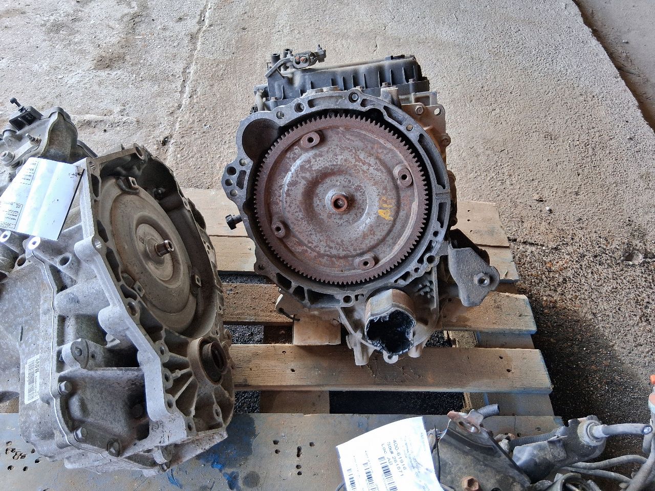 2011 2012 2013 Hyundai Sonata Transmission Transaxle Assembly AT 2.4L VIN C 8th digit metal valve body pan