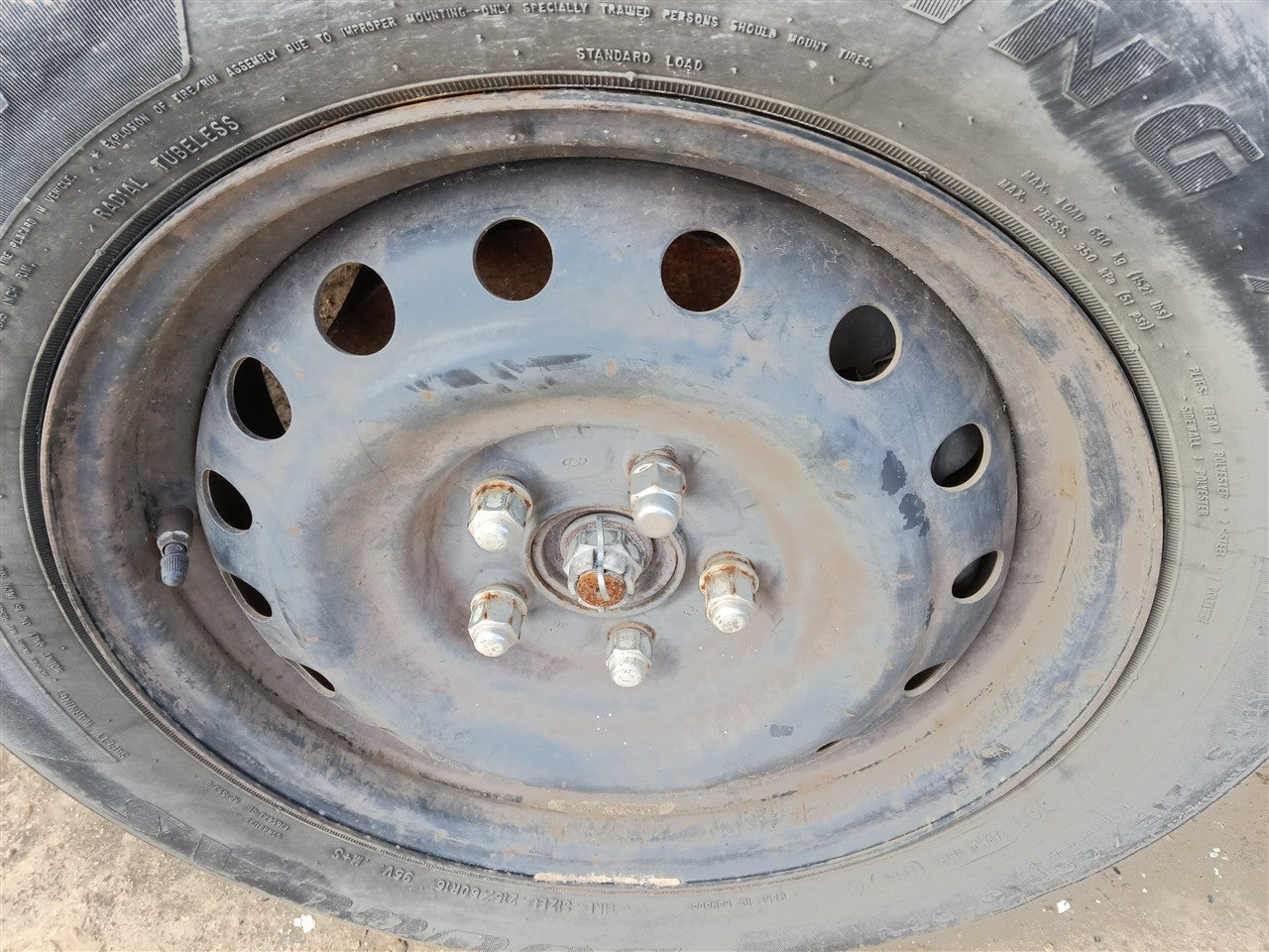 2011 2012 2013 Hyundai Sonata Wheel Rim 16x6 1 2 steel