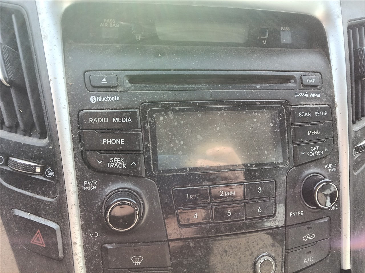 2012 2013 2014 2015 Hyundai Sonata Radio Stereo Audio Head Unit without navigation
