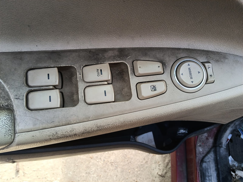 2011 thru 2015 Hyundai Sonata Driver Side Left Front Door Window Master Switch Driver s lock and
