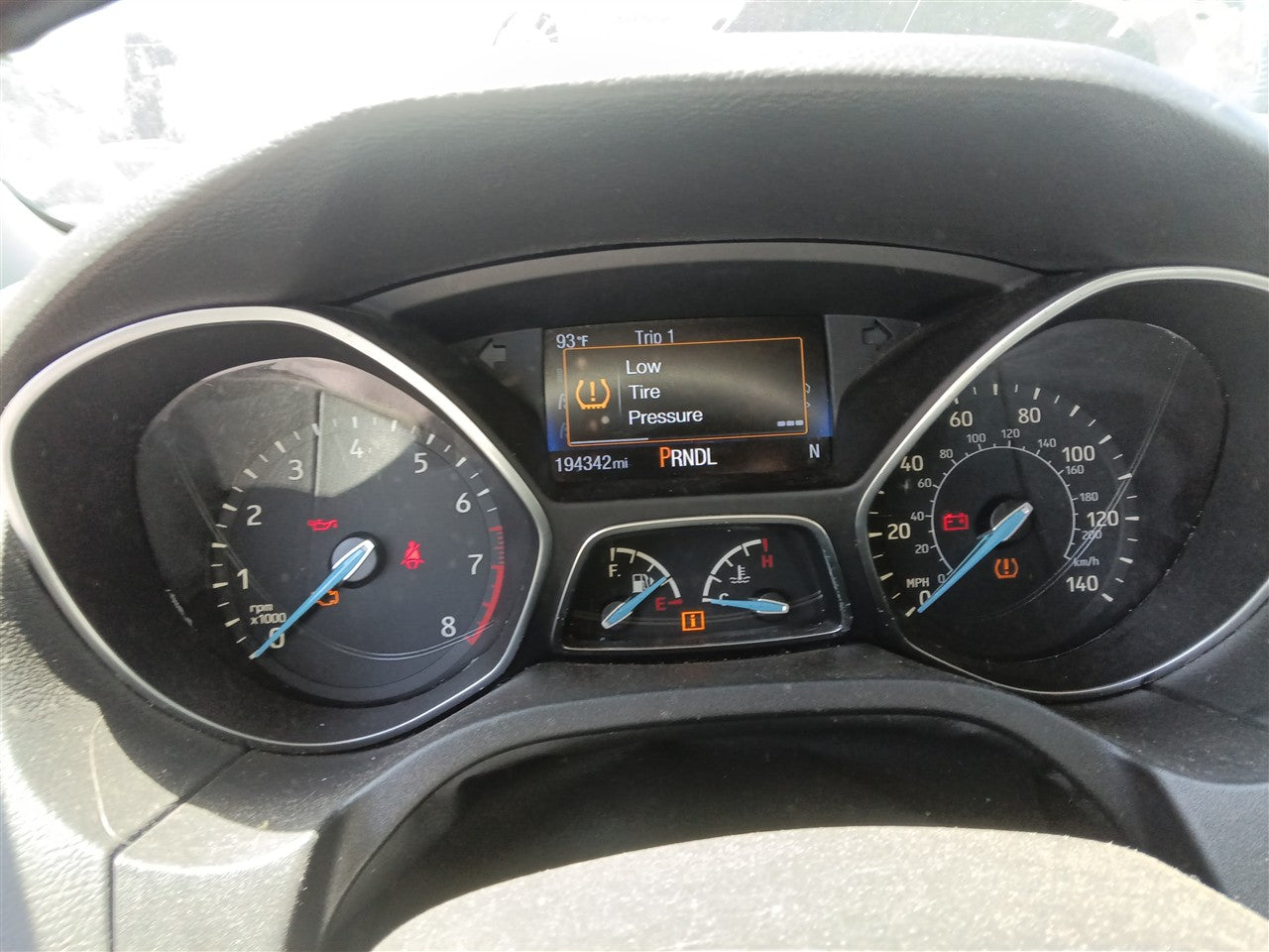 2014 thru 2018 Ford Focus Speedometer Instrument Gauge Cluster MPH ID CM5T10849 CSH