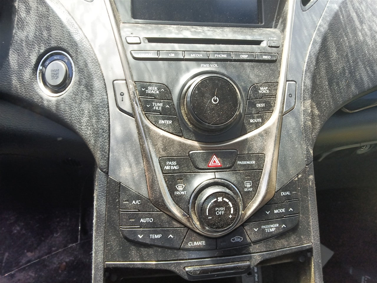 2012 2013 2014 Hyundai Azera AC Heater Temperature Climate Control Unit