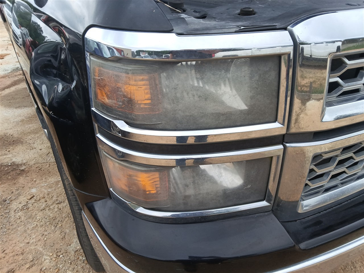 2014 2015 Chevrolet Silverado 1500 Passenger Side Right Headlight Headlamp Assembly reflector R