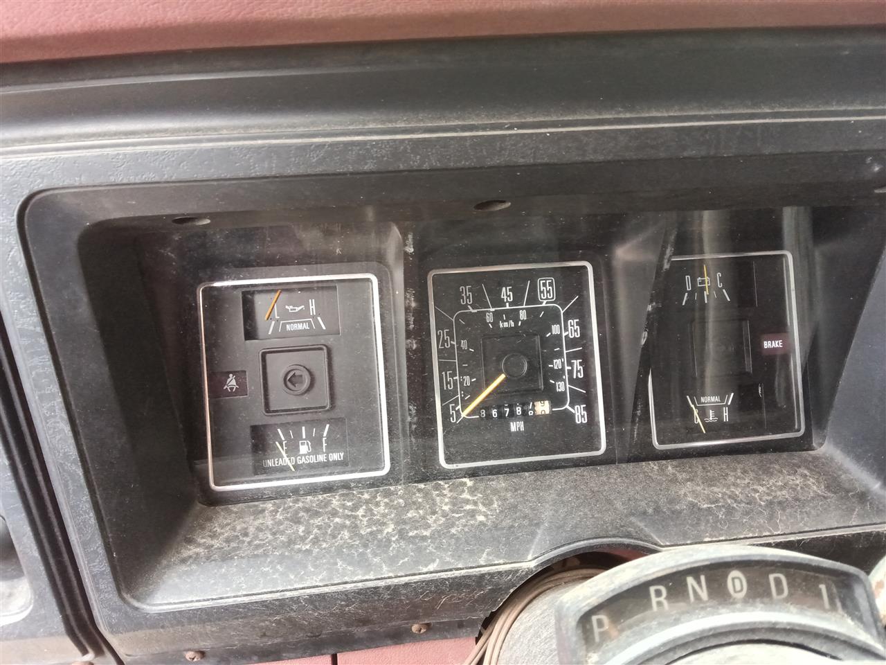 1973 thru 1989 Ford E150 Van, Ford E250 Van, Ford E350 Van, Ford E100 Van and 5 more Speedometer Instrument Gauge Cluster