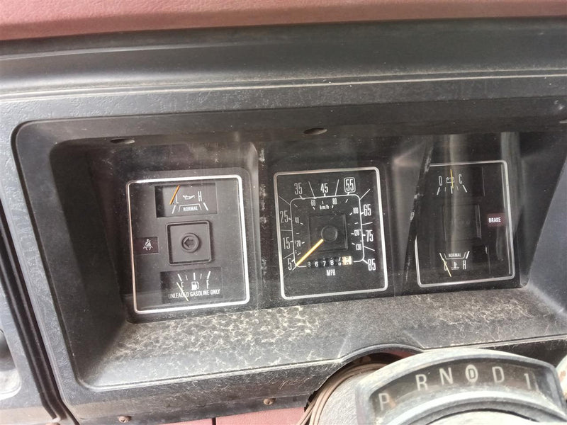 1973 thru 1989 Ford E150 Van, Ford E250 Van, Ford E350 Van, Ford E100 Van and 5 more Speedometer Instrument Gauge Cluster
