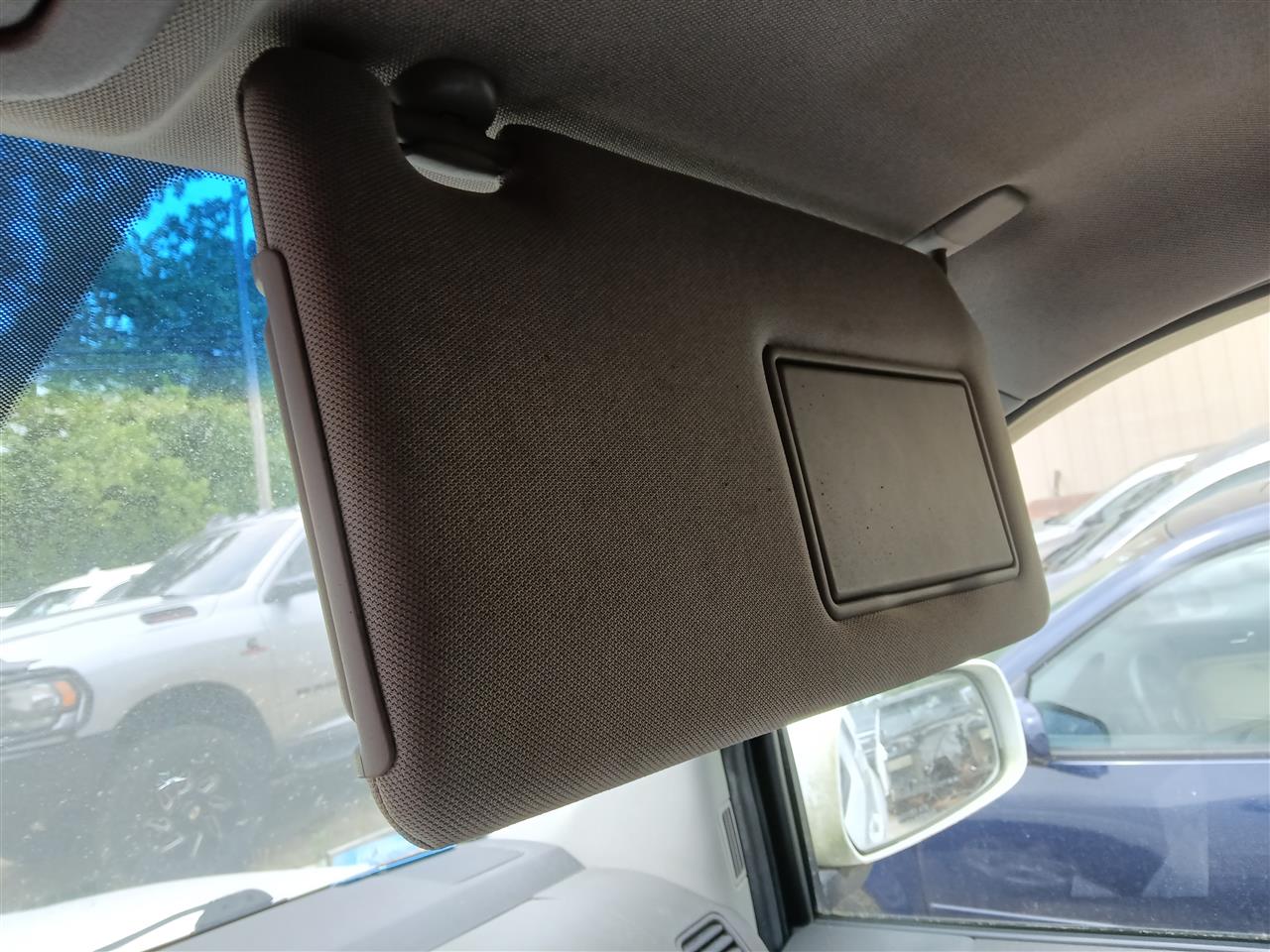 2005 thru 2012 Nissan Pathfinder Passenger Side Right Sun Visor with illumination 4x2 R