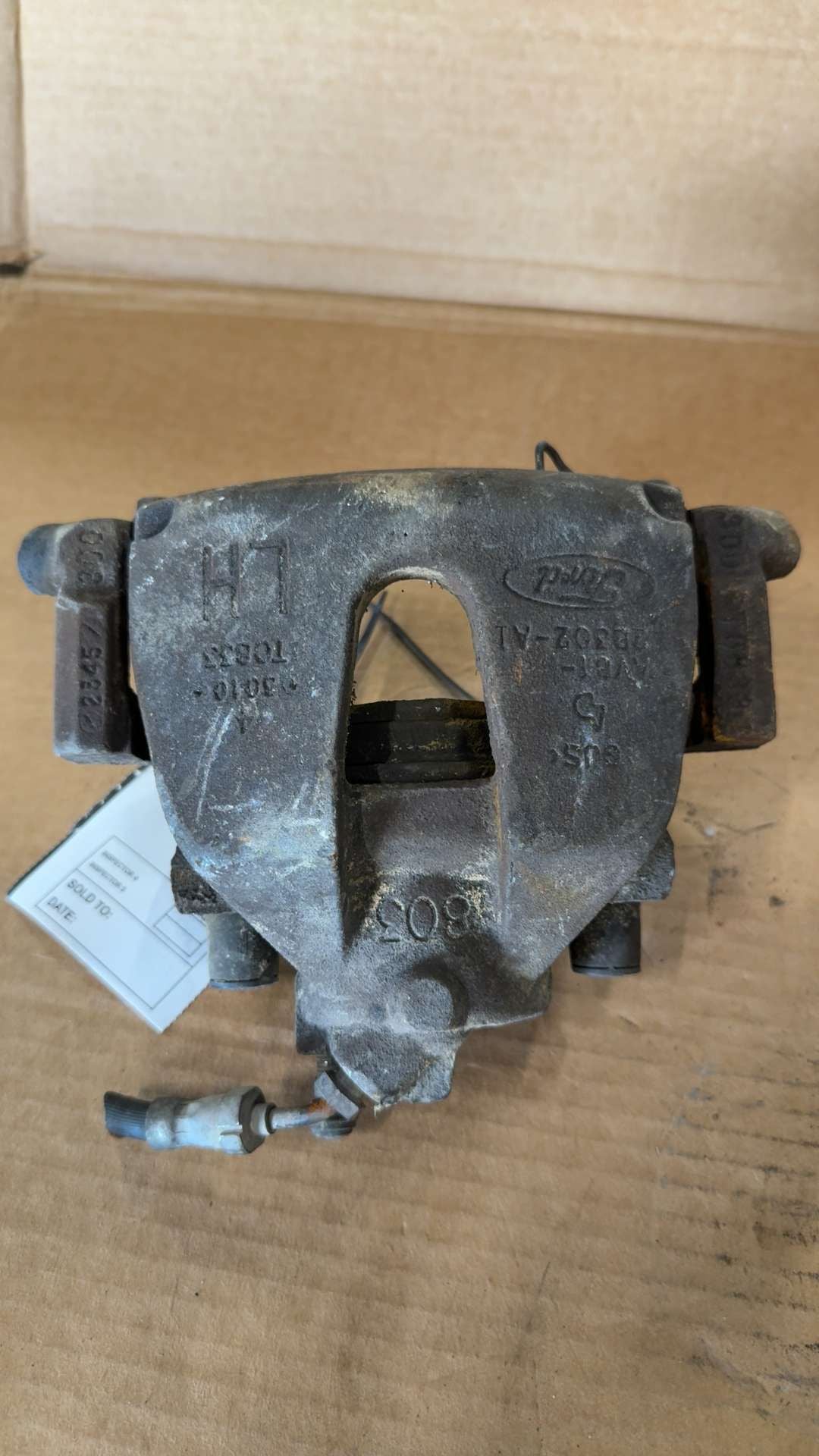 2012 thru 2019 Ford Focus, Ford Escape, Ford C MAX Driver Side Left Caliper Front L