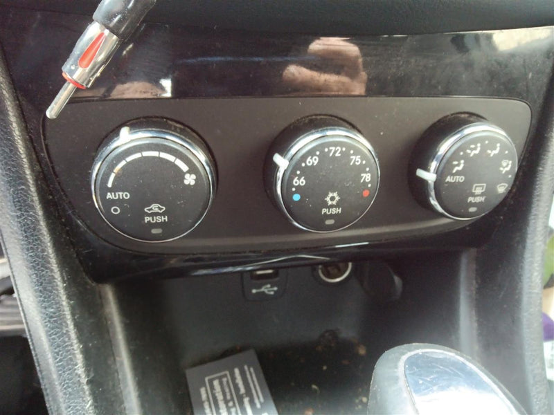 2010 thru 2014 Dodge Avenger, Chrysler 200, Chrysler Sebring AC Heater Temperature Climate Control Unit manual rear defrost