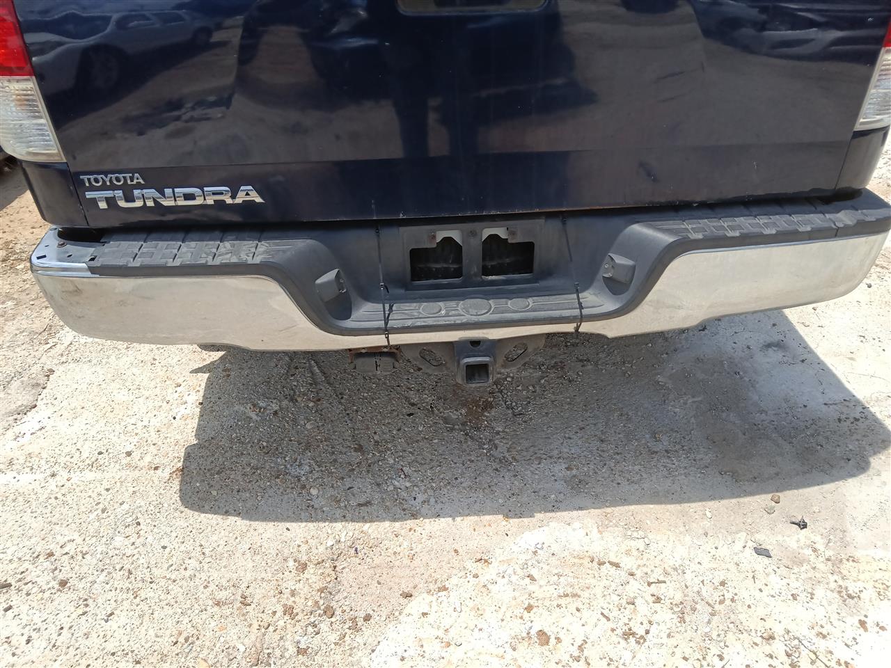 2007 thru 2013 Toyota Tundra Bumper Assembly Rear