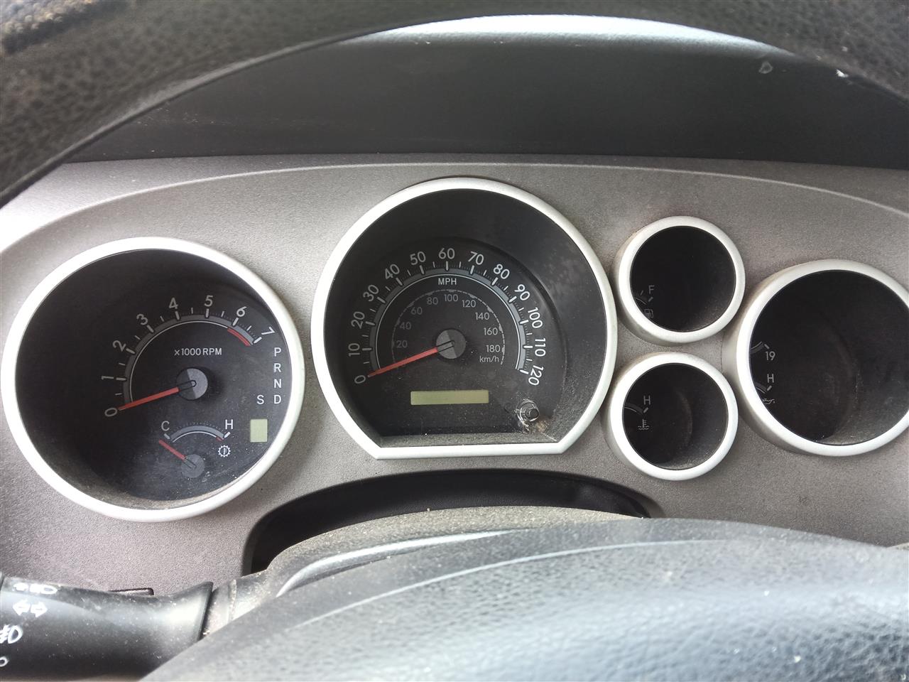 2010 Toyota Tundra Speedometer Instrument Gauge Cluster MPH 8 cylinder with tow package