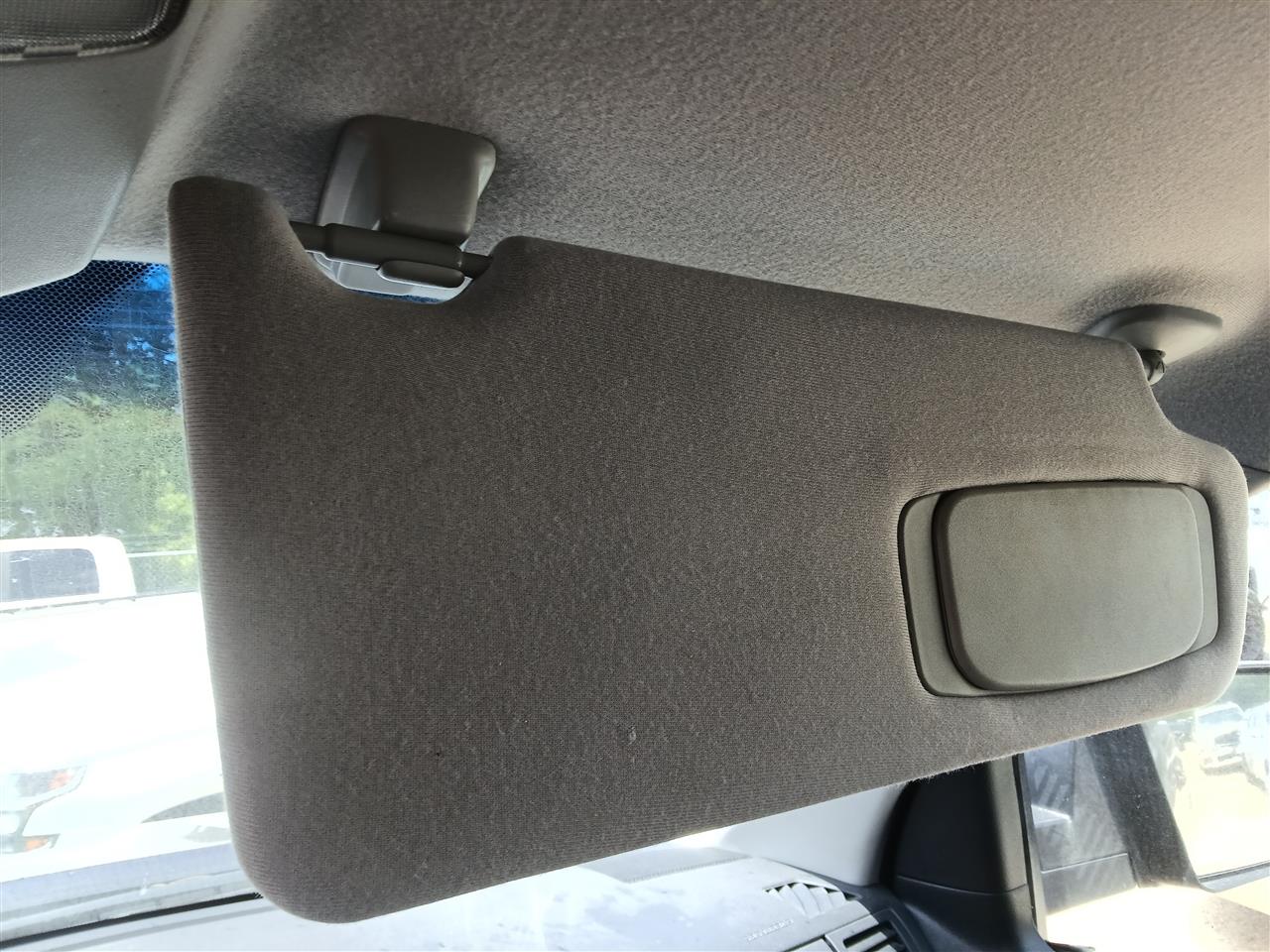 2009 thru 2013 Toyota Tundra Passenger Side Right Sun Visor without illumination R Base