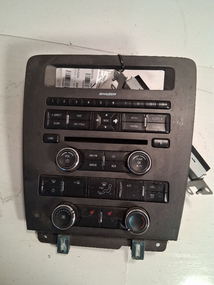 2010 Ford Mustang Radio Stereo Audio Head Unit control panel without navigation system