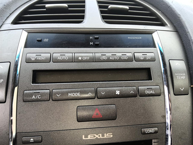 2007 2008 2009 Lexus ES350 AC Heater Temperature Climate Control Unit without navigation
