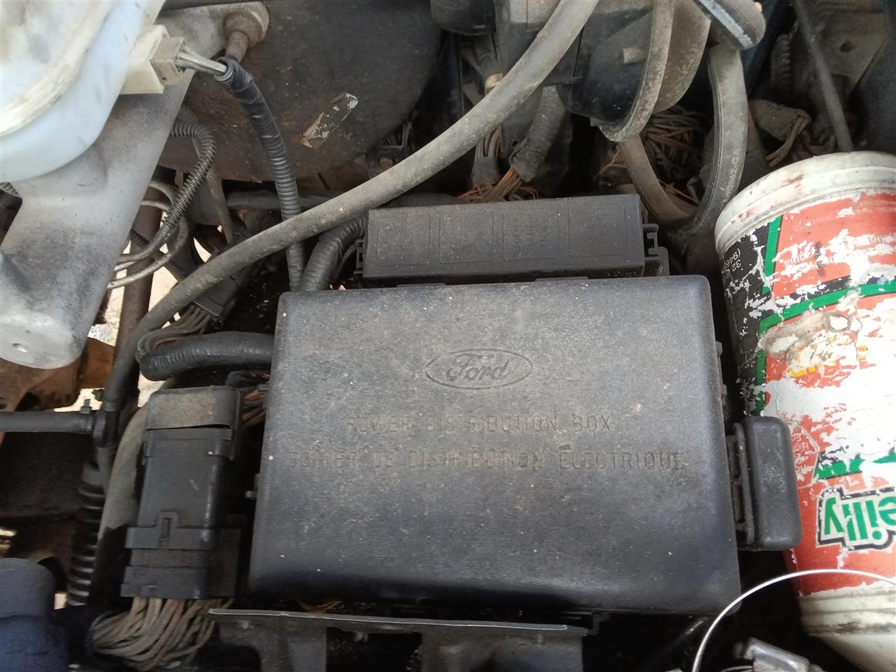 1992 Ford F150 Engine Bay Fuse Box Relay Panel