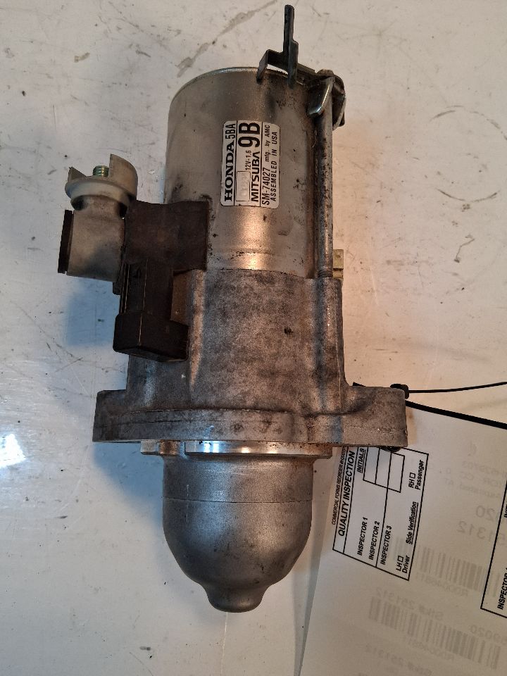 2016 thru 2021 Honda Civic Engine Starter Motor 2.0L