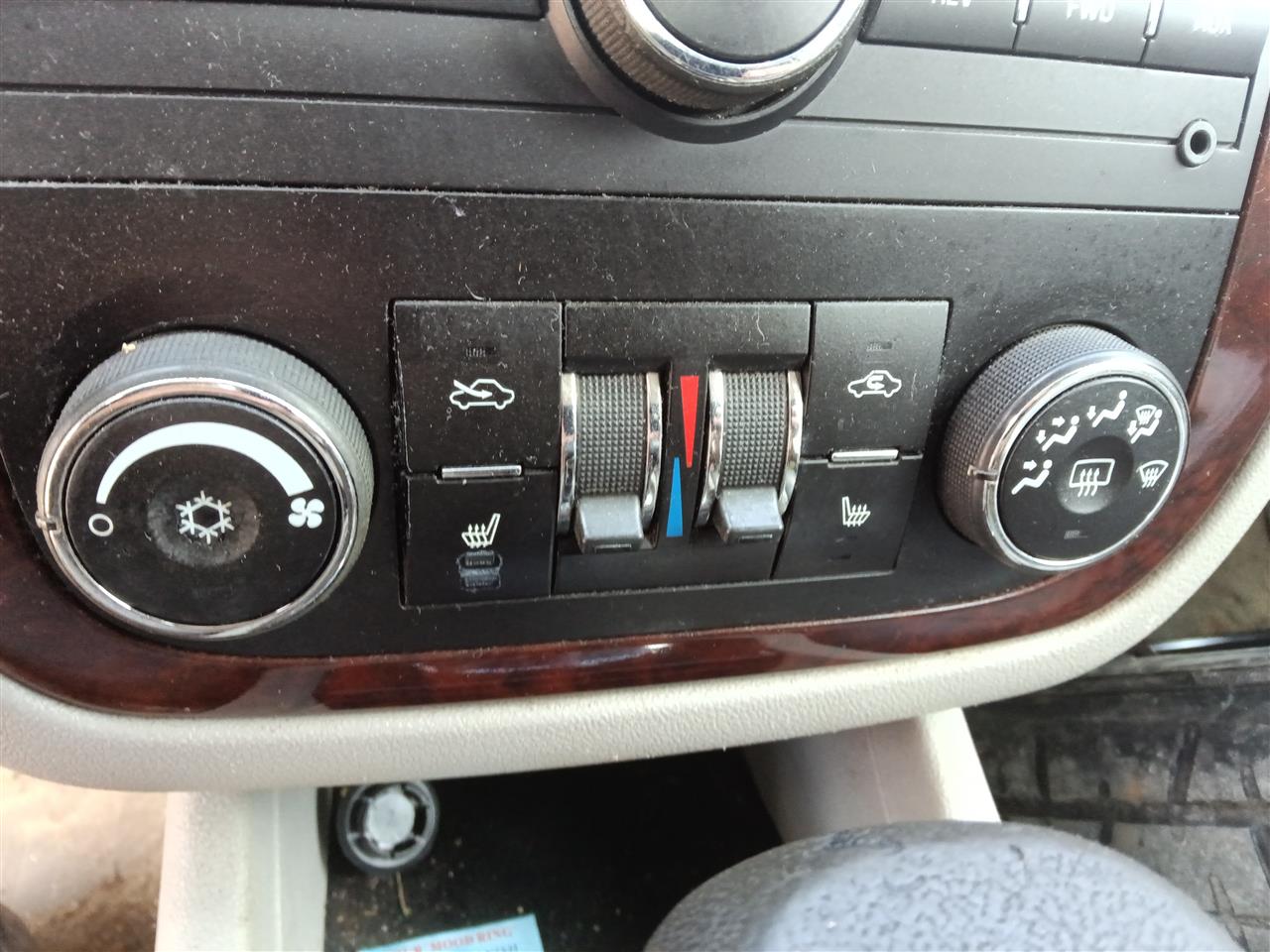 2006 thru 2011 Chevrolet Impala, Chevrolet Monte Carlo AC Heater Temperature Climate Control Unit