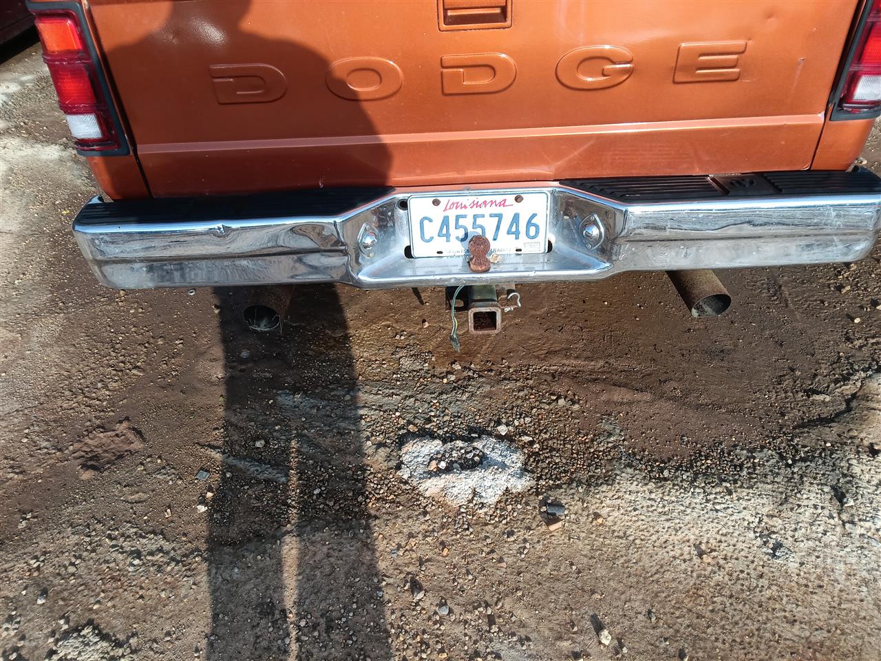 1987 thru 1996 Dodge Dakota Bumper Assembly Rear
