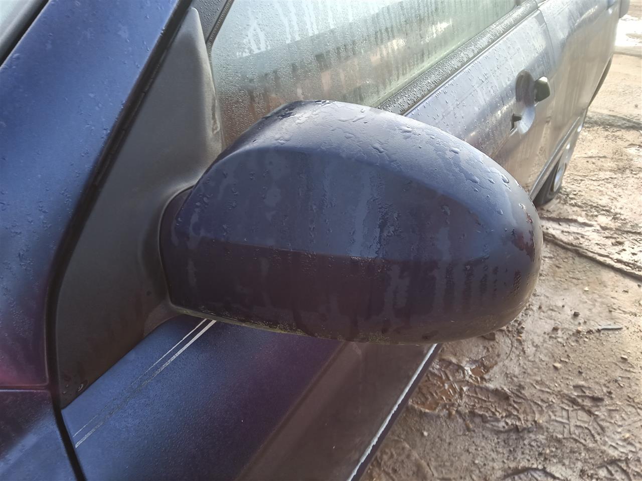 2004 thru 2009 KIA Spectra Left Driver Side View Door Mirror Power heated L