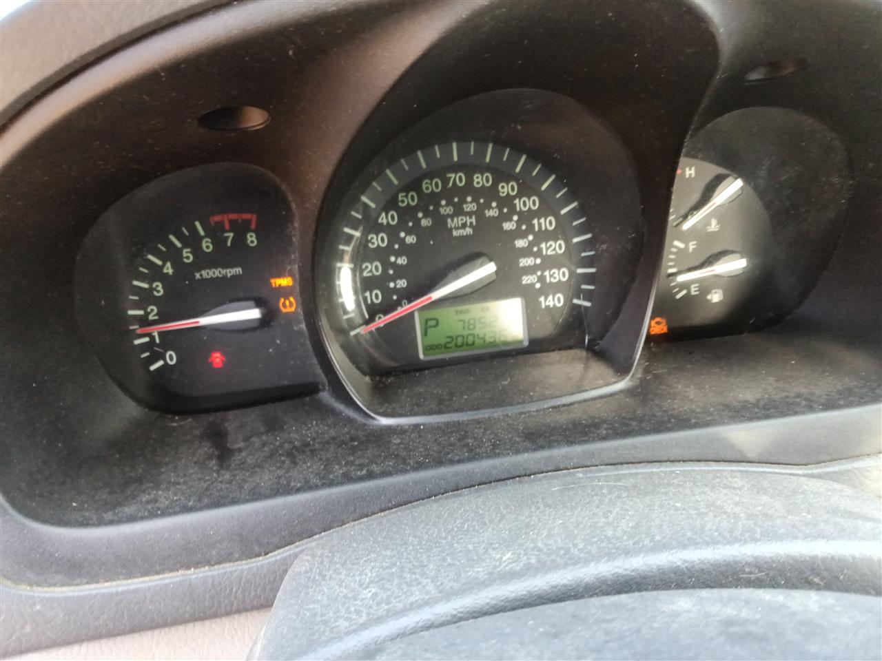 2008 2009 KIA Spectra Speedometer Instrument Gauge Cluster AT with cruise control