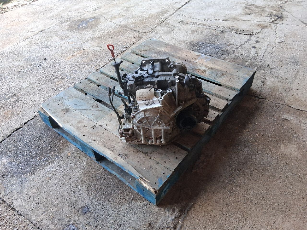 2006 2007 2008 2009 KIA Spectra Transmission Transaxle Assembly AT 2.0L bottom pan