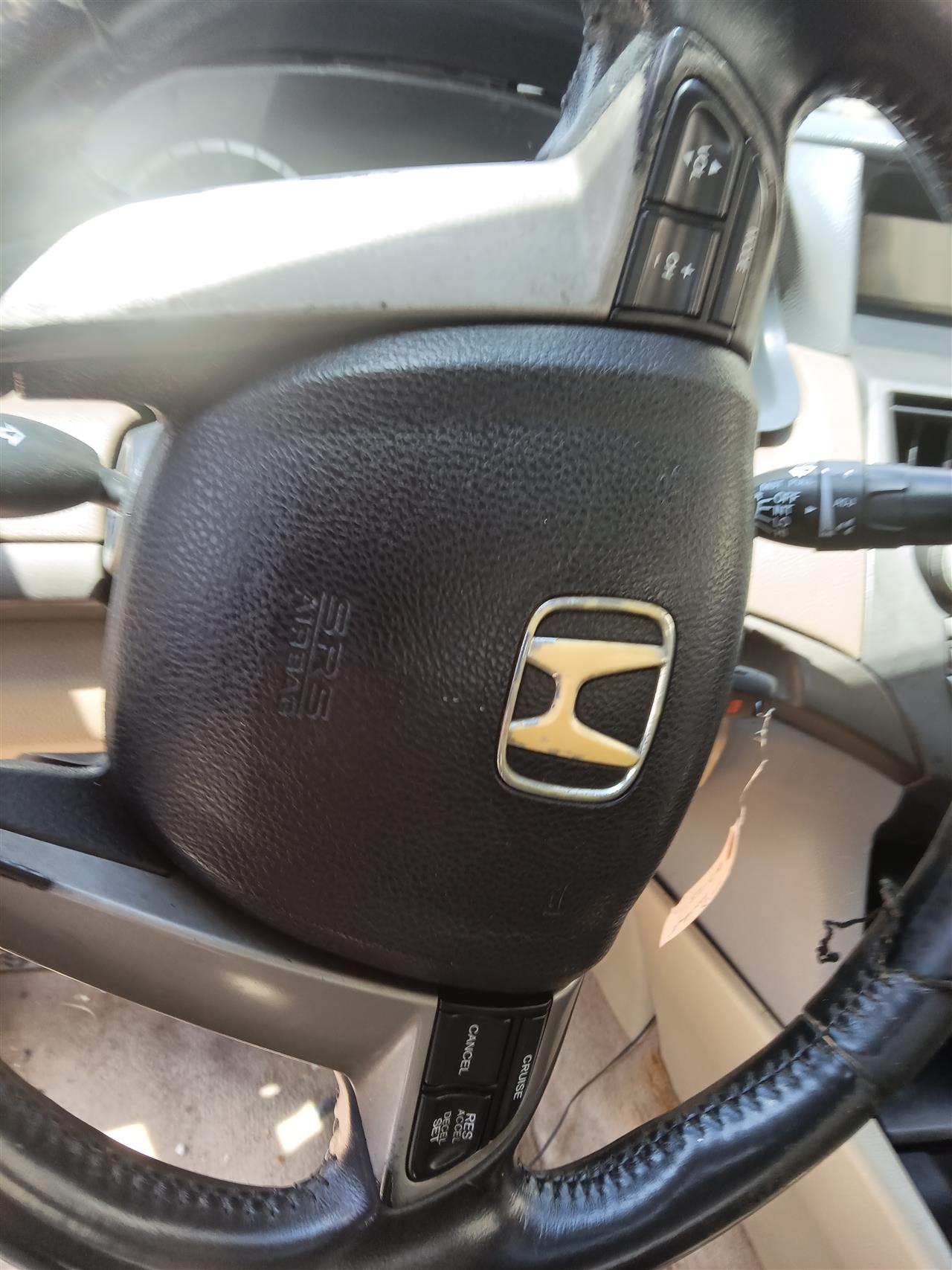 2008 2009 2010 2011 Honda Accord, Honda Crosstour AIR BAG front driver wheel