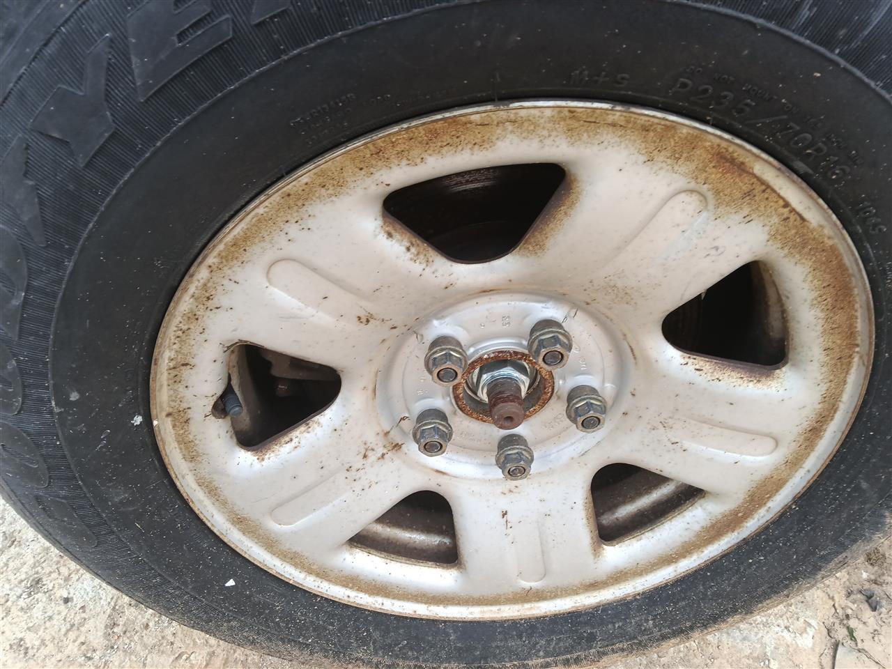 2002 2003 2004 Ford Explorer Wheel Rim 4 Dr exc Sport Trac 16x7 steel 5 spoke