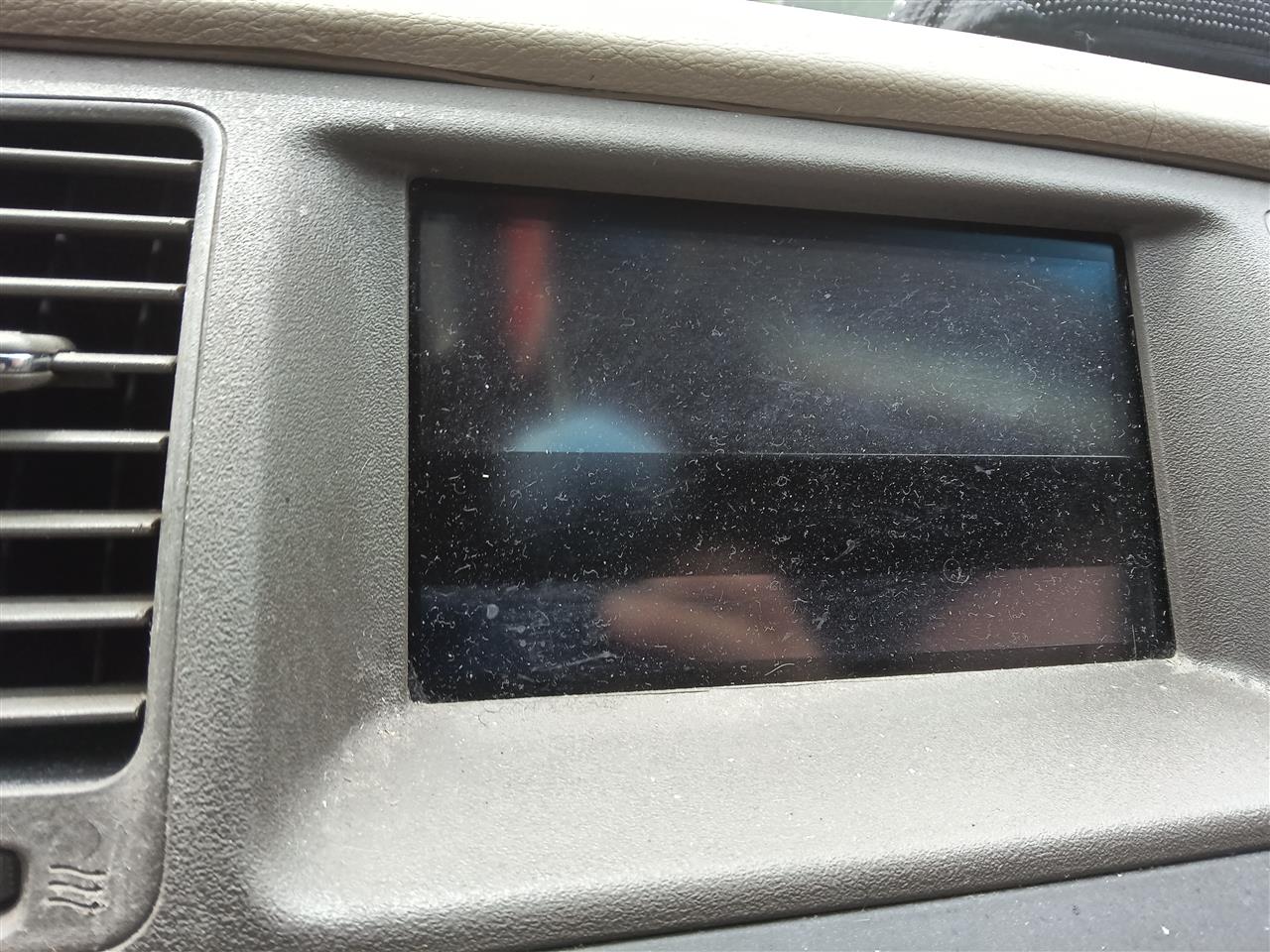 2009 thru 2014 Nissan Murano, Nissan Maxima Info GPS TV Screen orange color display