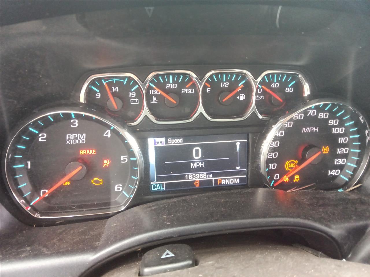 2014 2015 2016 Chevrolet Silverado 1500, GMC Sierra 1500, GMC Sierra 2500, GMC Sierra Denali 2500 and 9 more Speedometer