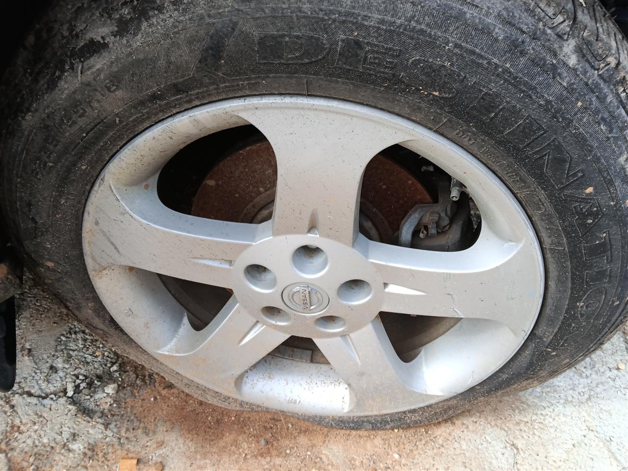 2003 2004 2005 2006 Nissan Murano Wheel Rim 18x7 1 2 alloy 5 spoke
