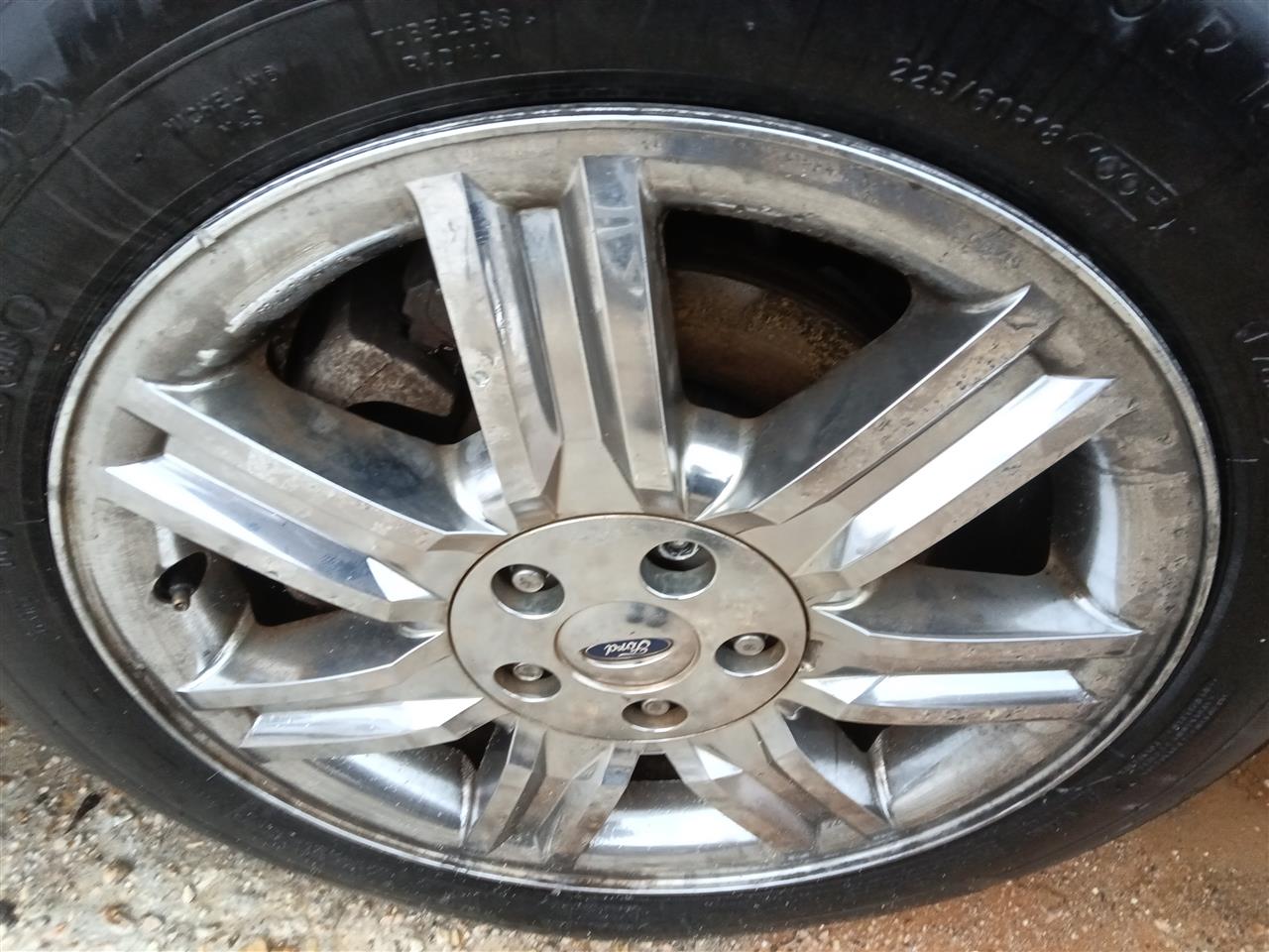 2008 2009 Ford Taurus X, Mercury Sable Wheel Rim 18x7 1 2 aluminum TPMS 7 spoke