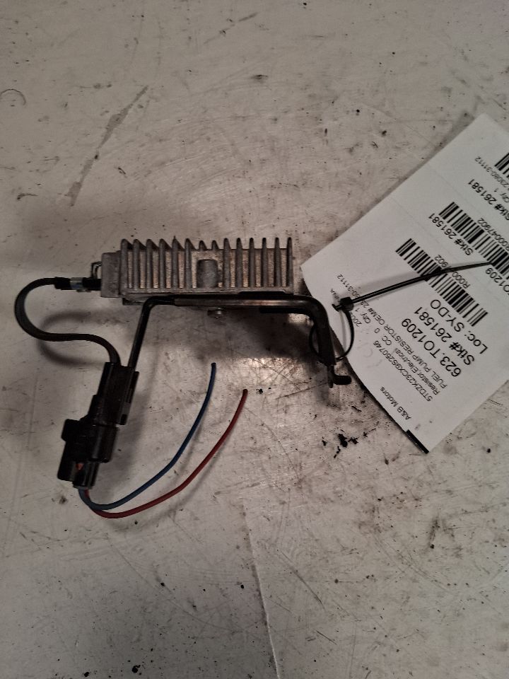 2009 Toyota Sienna Resistor electrical