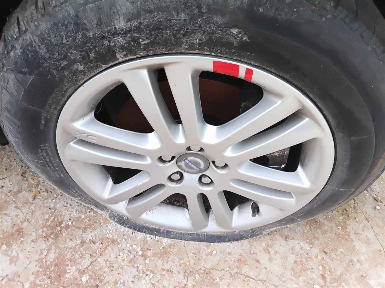 2007 thru 2012 Volvo XC90 Wheel Rim 18x7 alloy 12 spoke