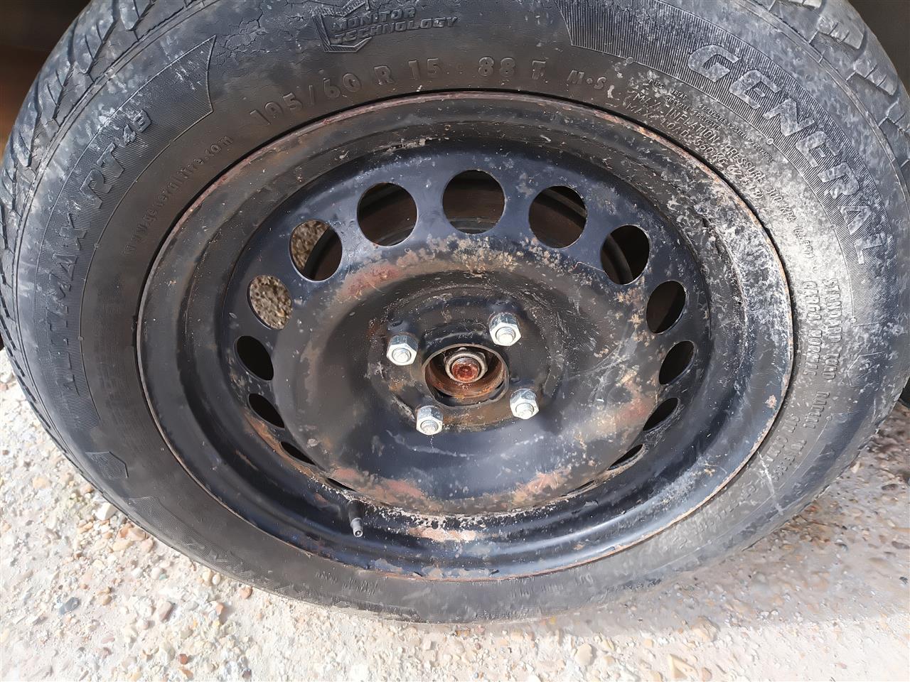 2012 thru 2019 Nissan Versa Wheel Rim 15x5 1 2 steel