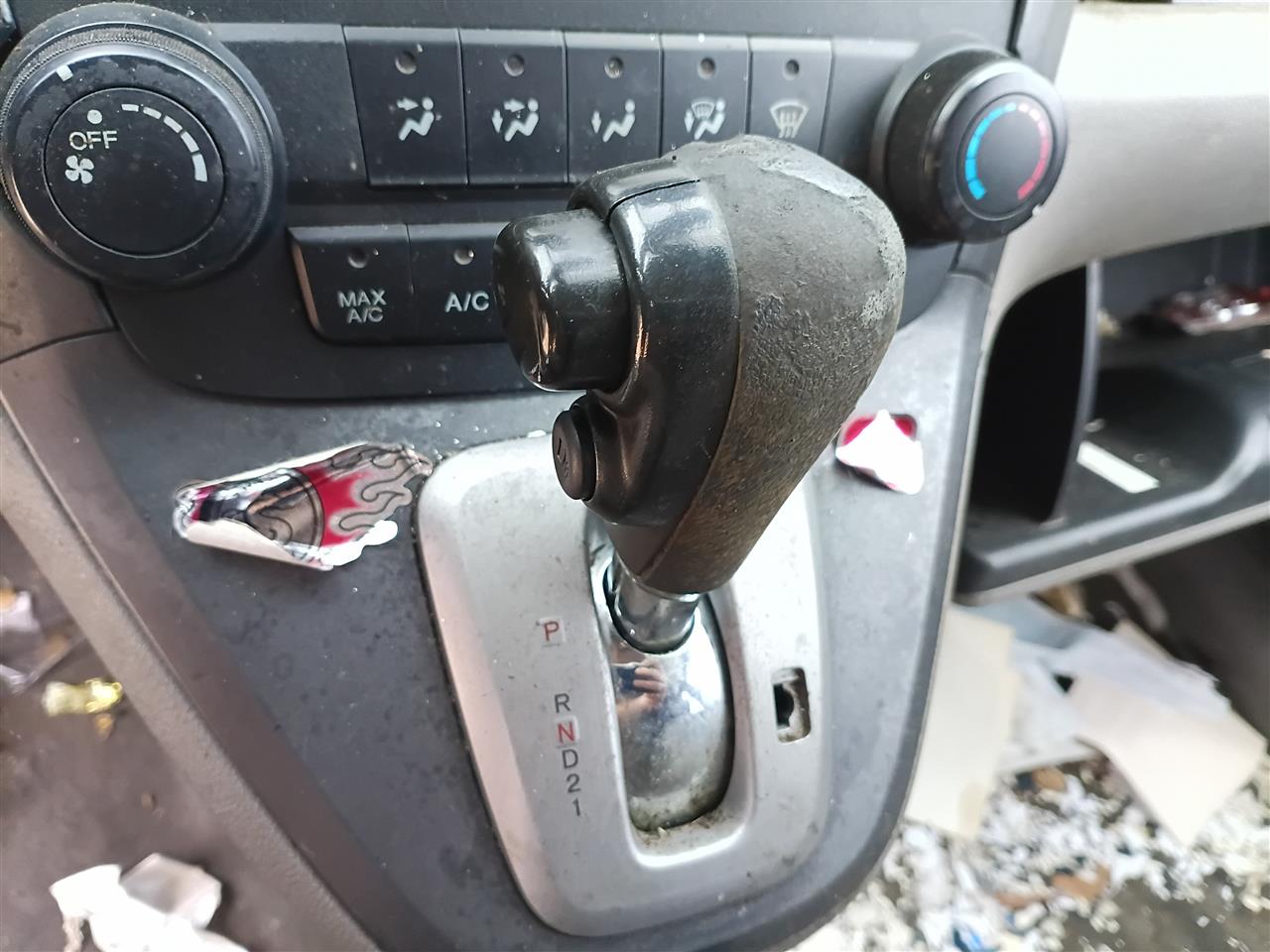 2008 Honda CR V Transmission Gear Shifter Assembly