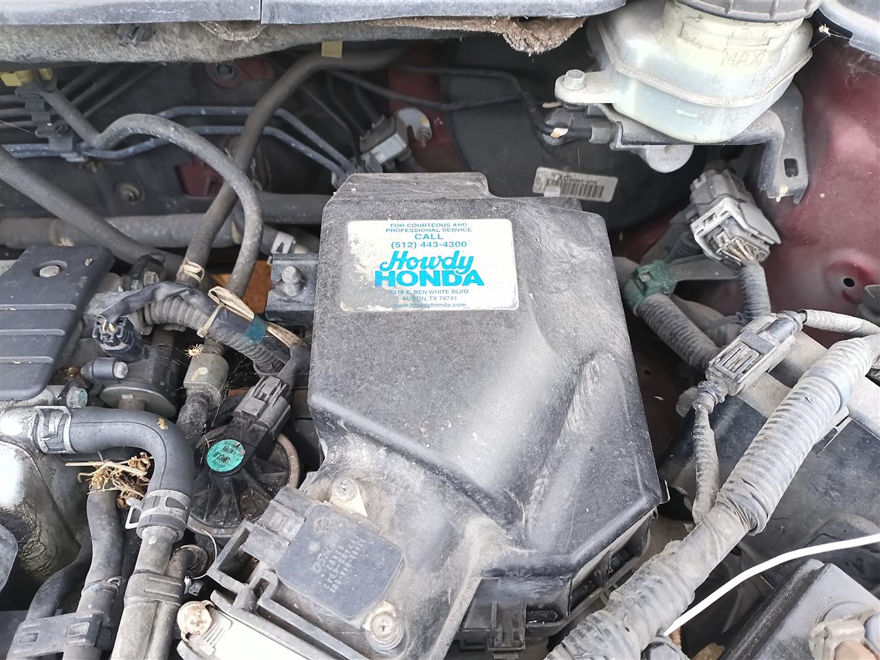 2007 2008 2009 Honda CR V Air Cleaner Intake Filter Box upper