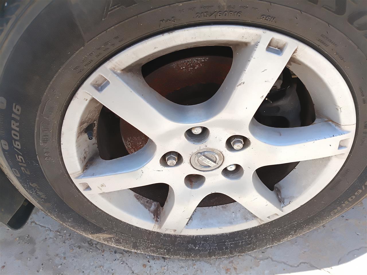 2005 2006 Nissan Altima Wheel Rim 16x6 1 2 alloy painted finish 6 spoke